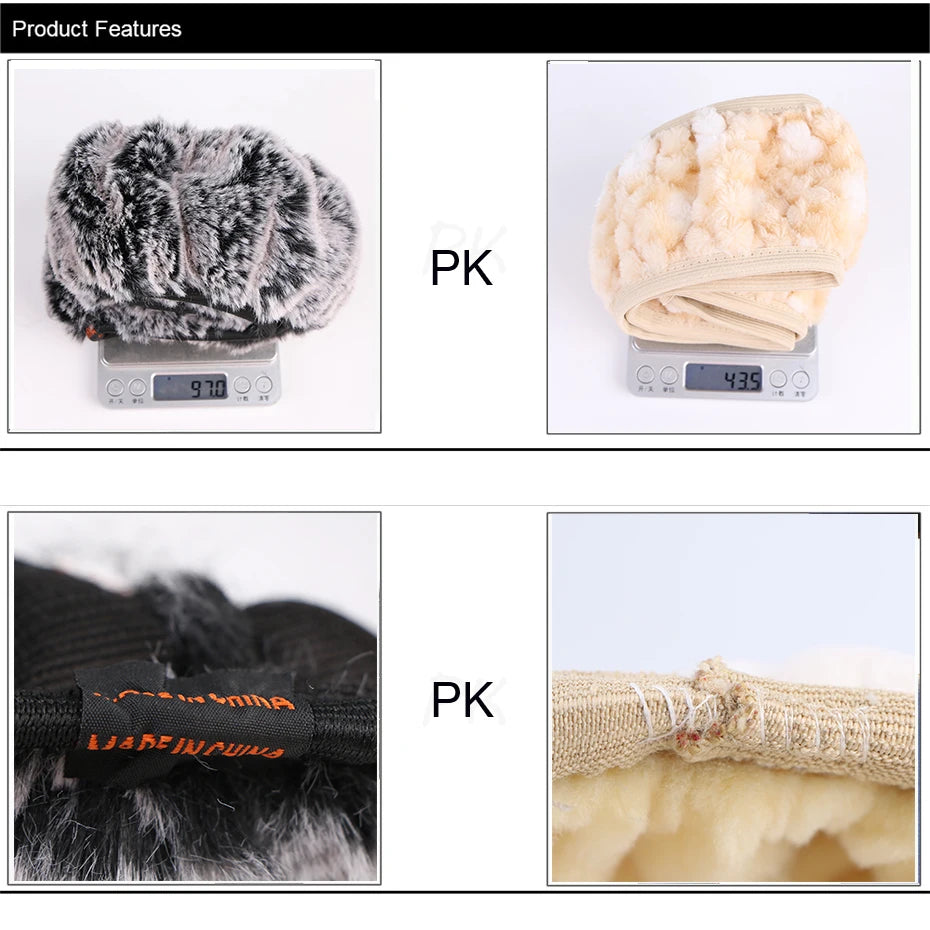 Plush Winter Car Steering Wheel Cover
