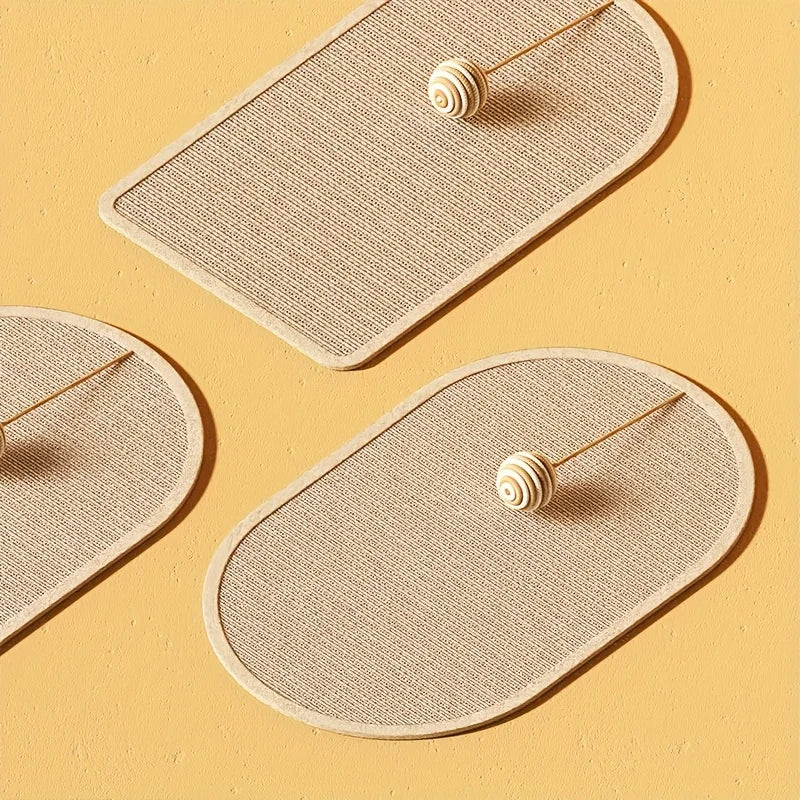 Sisal 3 in 1 Wall Mounted Cat Scratch Pad