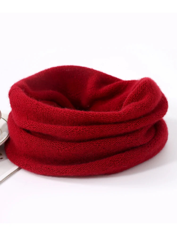 Merino Wool Face Mask and Winter Scarf
