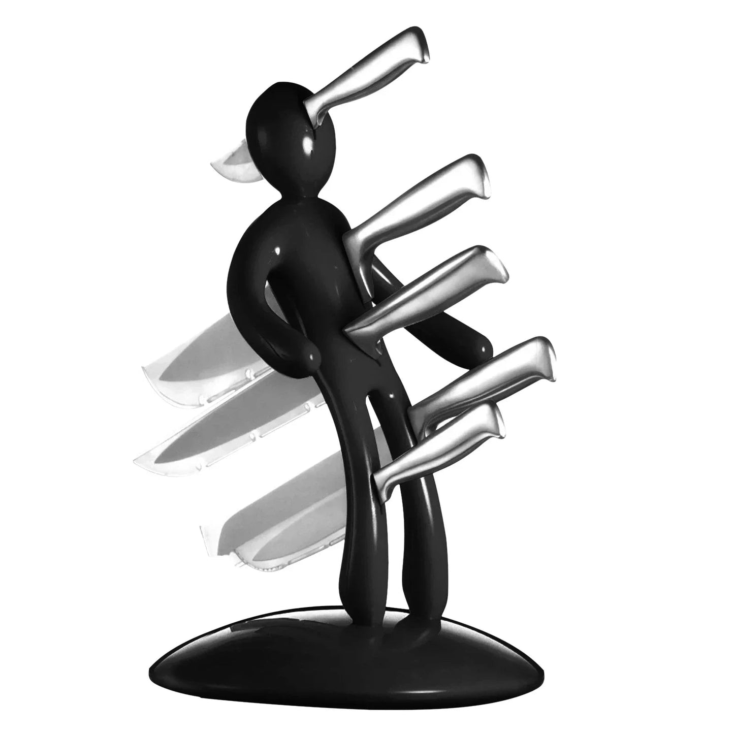 Creative Humanoid Kitchen Knife Holder Set