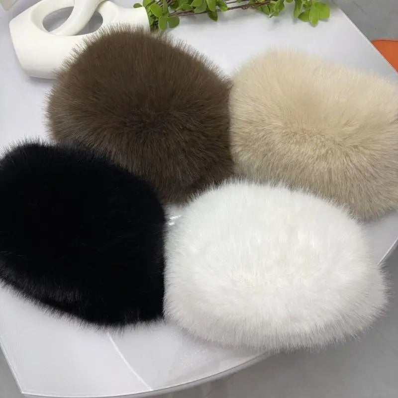 Luxury Faux Fur Winter Hat