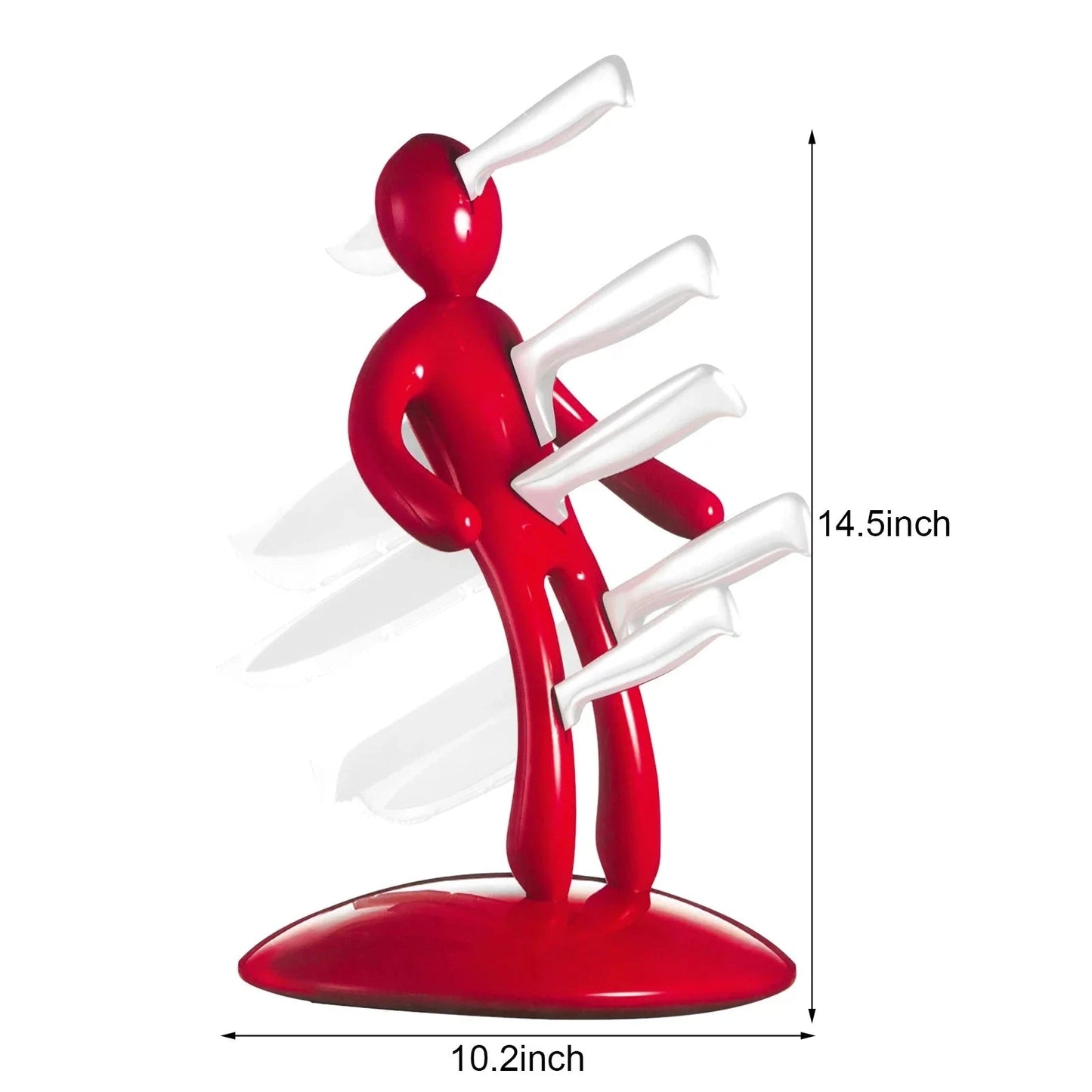 Creative Humanoid Kitchen Knife Holder Set