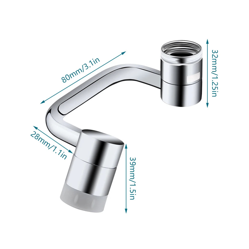 1080 Rotating Universal Faucet Extender