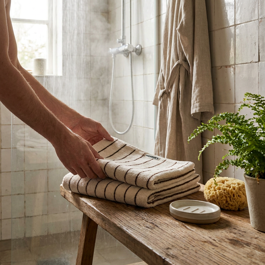Bath Towel - Cream lifestyle