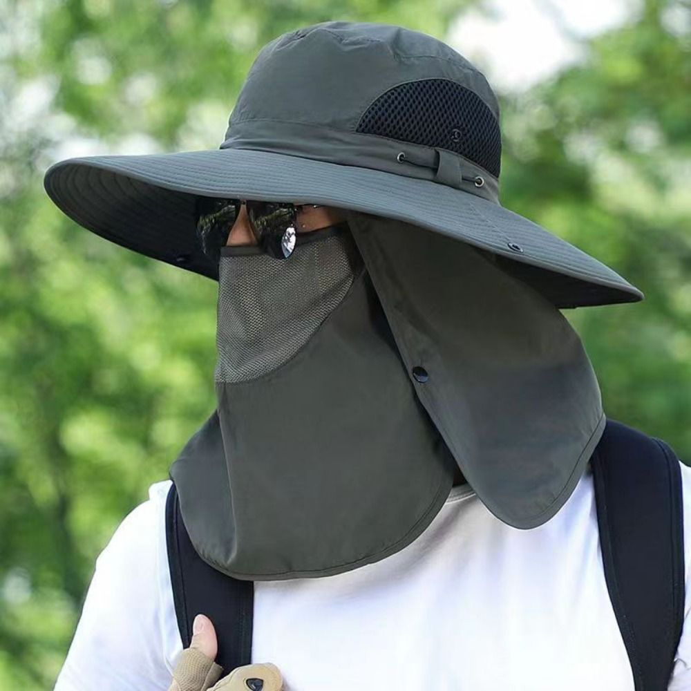 Breathable Wide Brim Outdoor Sun Protection