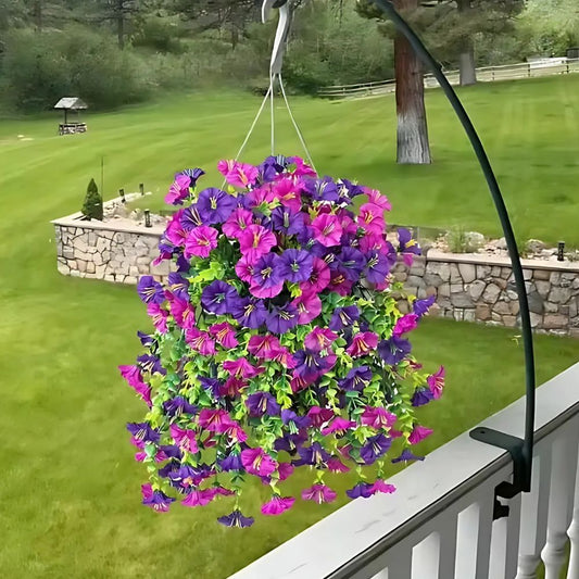 UV Resistant Artificial Morning Glory Flower
