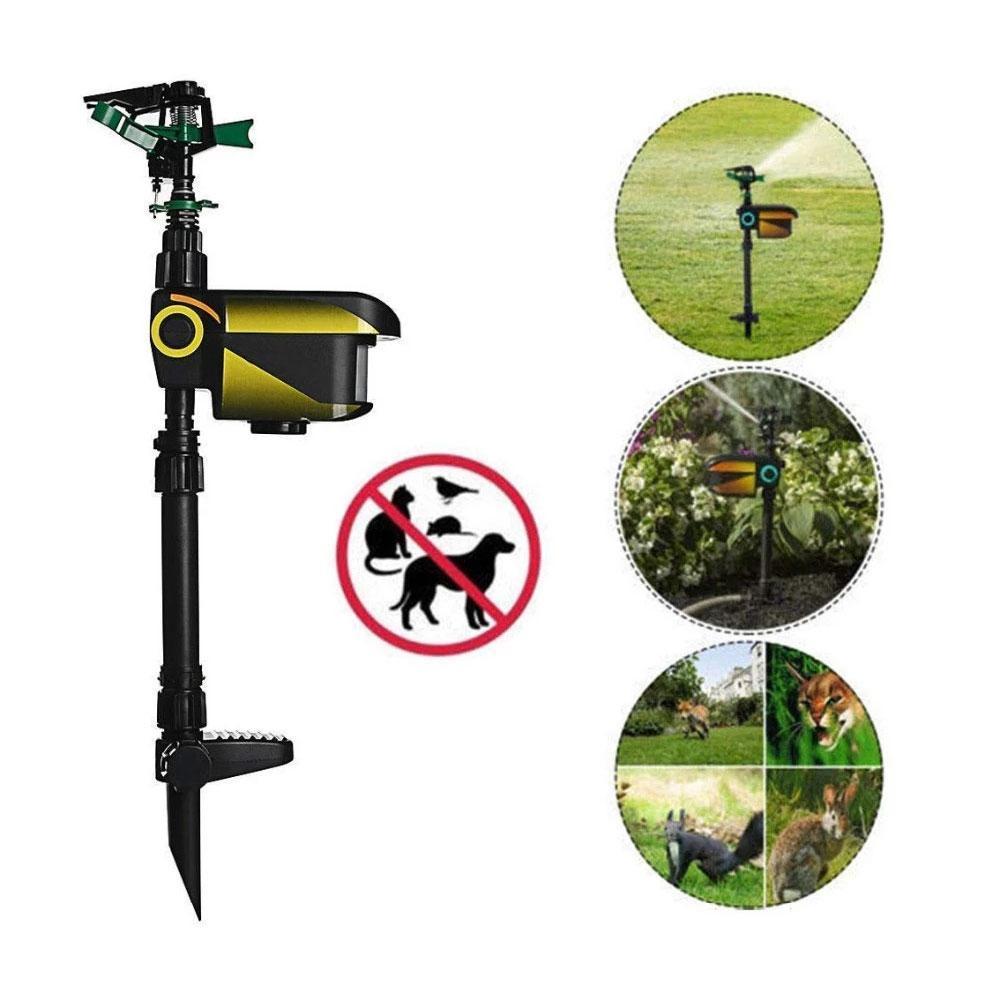 Motion Activated Sprinkler for Deer Solar