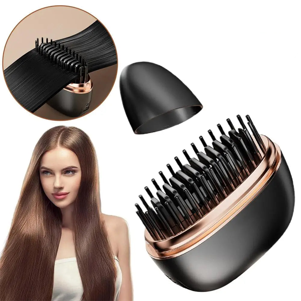 Wireless 2 in 1 Portable Ceramic Hair Straightener