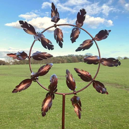 Kinetic Metal Wind Spinner
