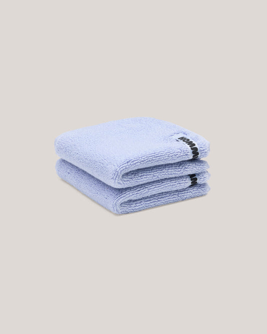 2 Pack Face Washer - Cornflower
