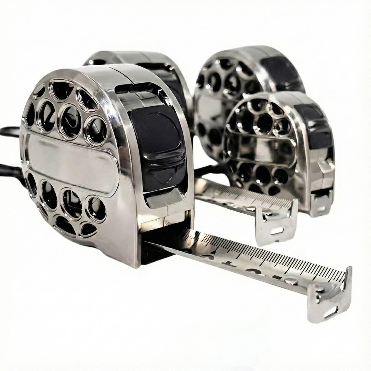 Carved Stainless Steel Measuring Tape