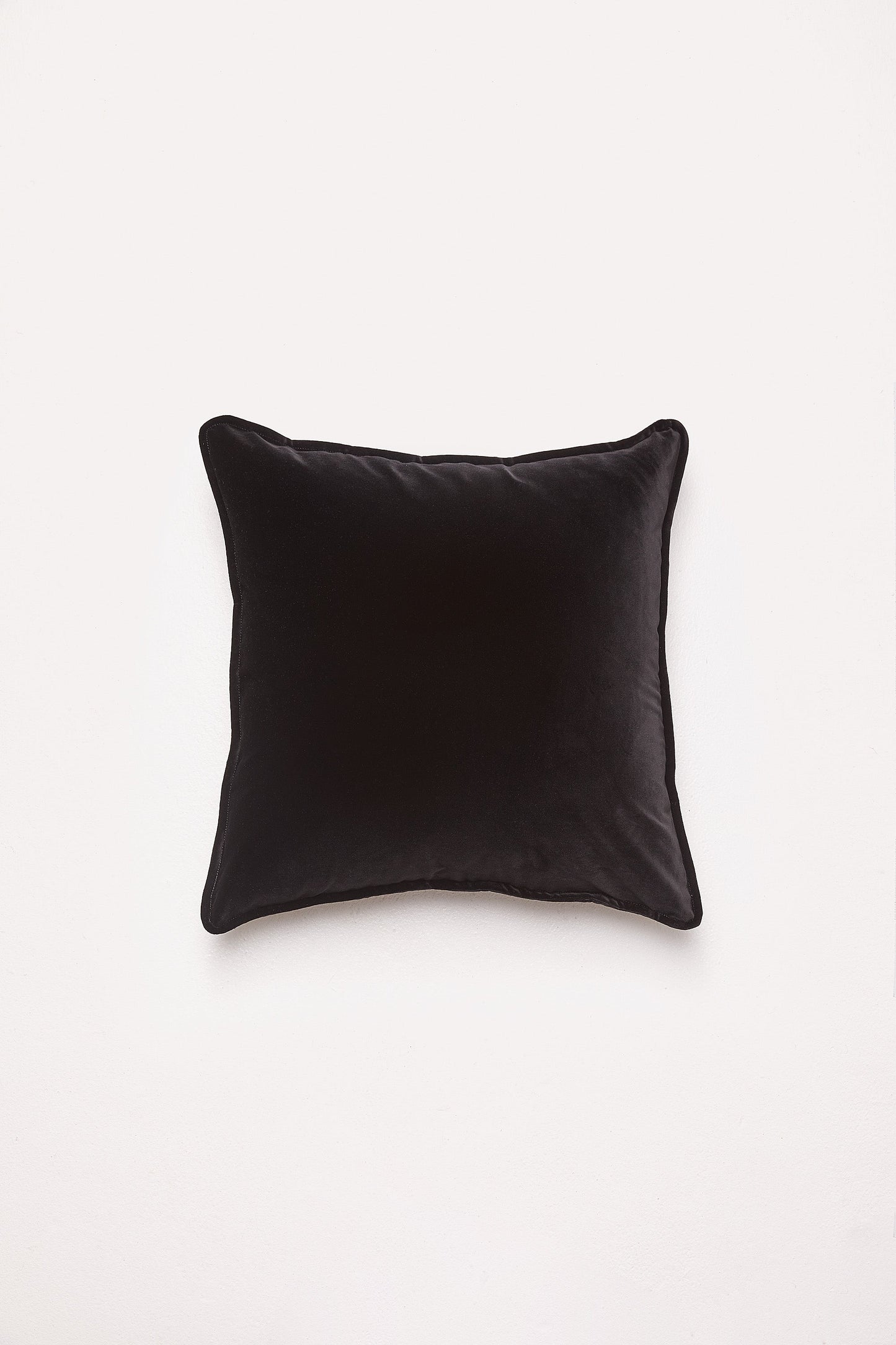 Big Velvet - Black Cat Cushion