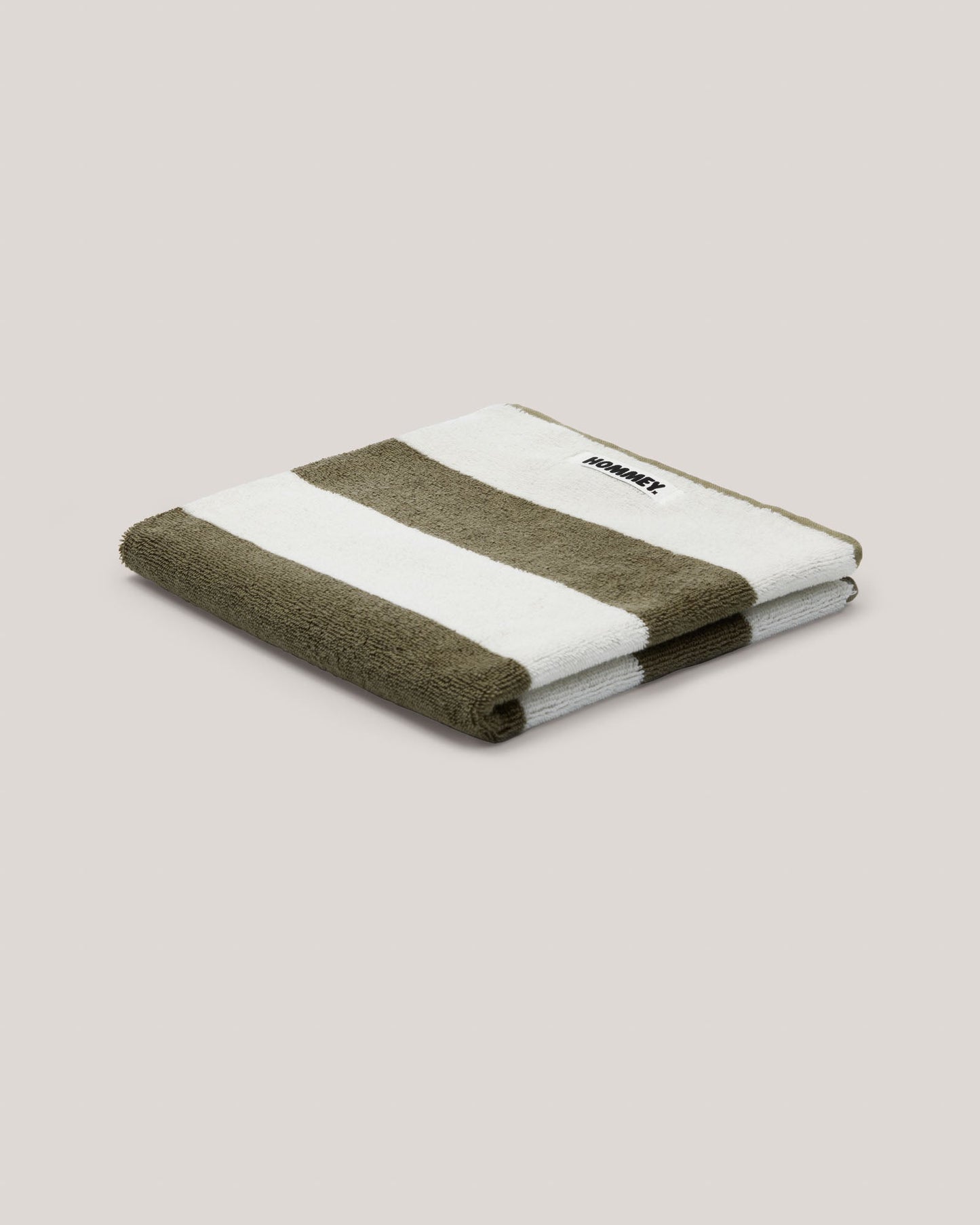 Hand Towel - Matcha Stripes