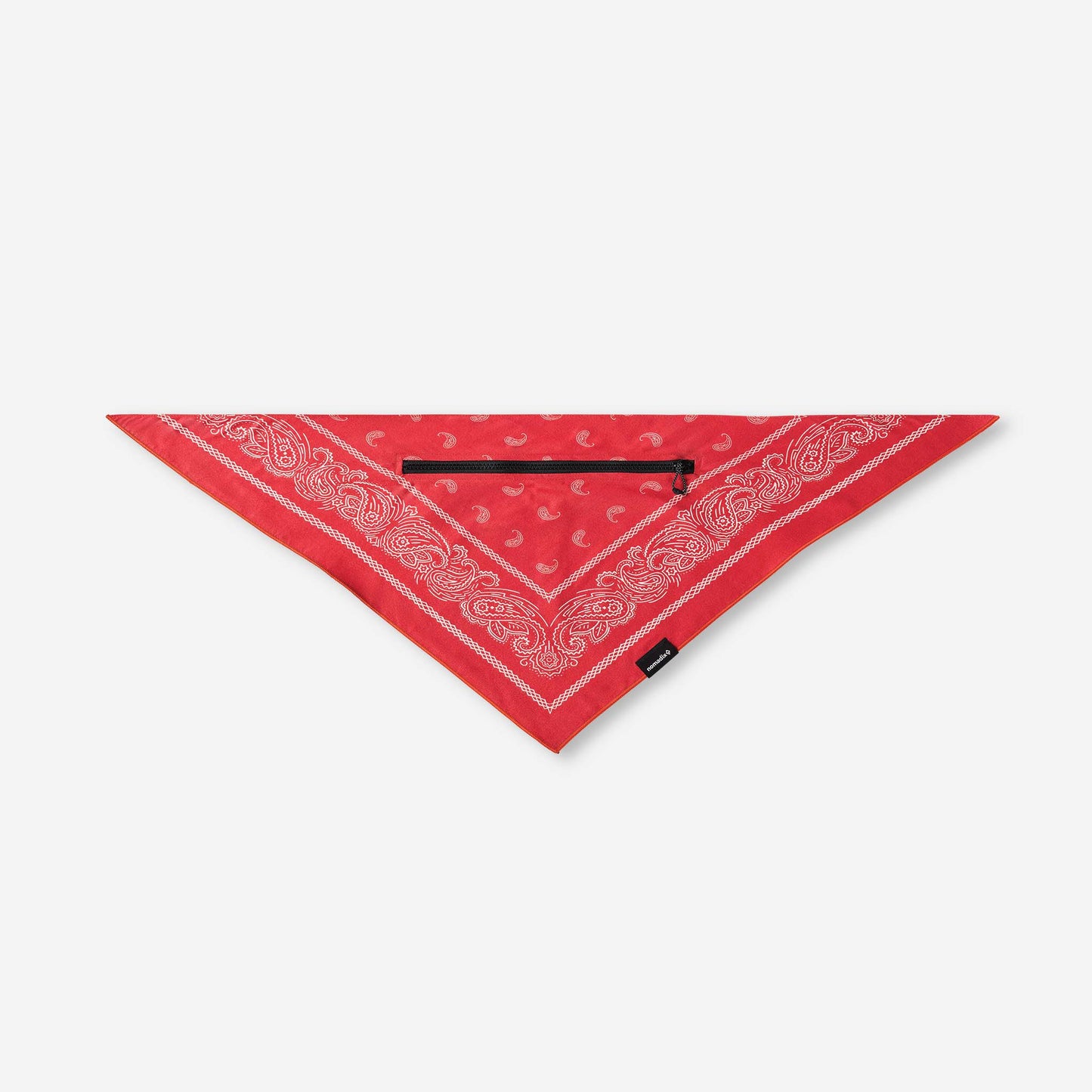 Ice Bandana Towel: Paisley Red