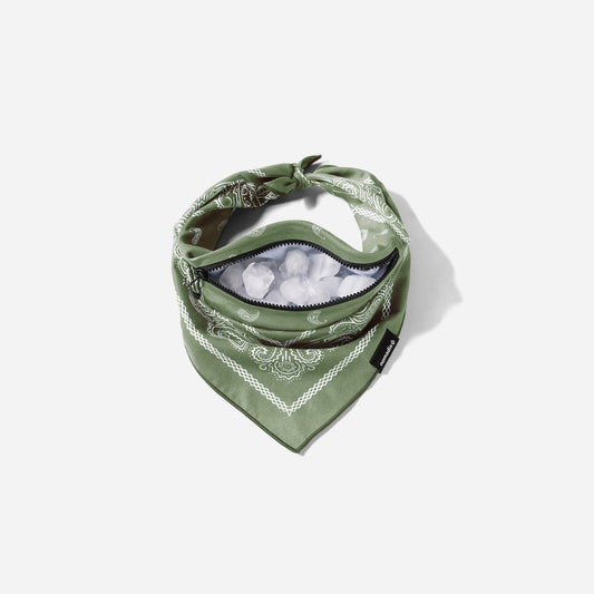 Ice Bandana Towel: Forest Green