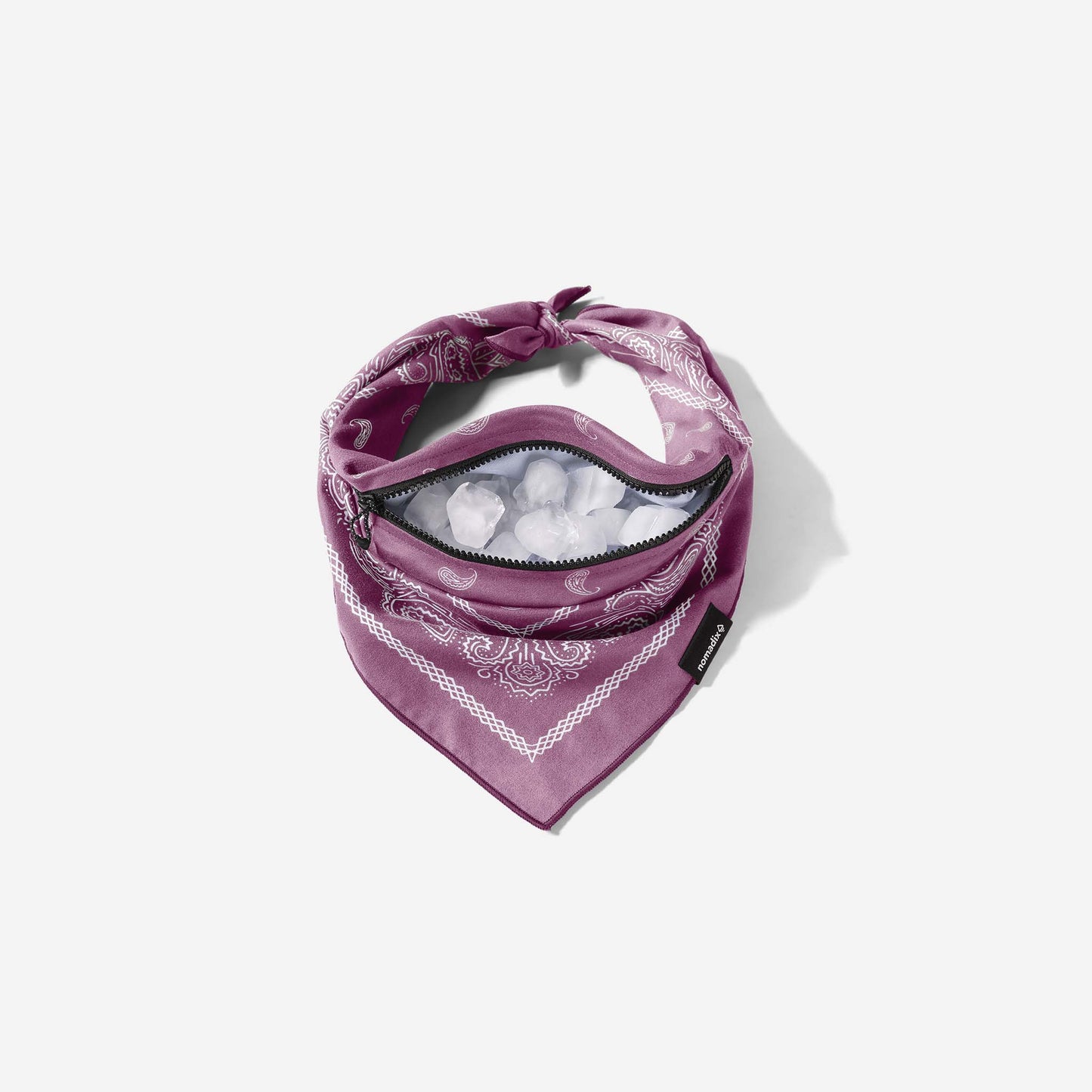 Ice Bandana Towel: Paisley Iron Ore