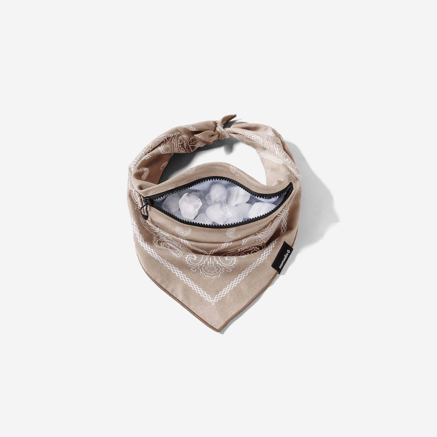 Ice Bandana Towel: Paisley Tan