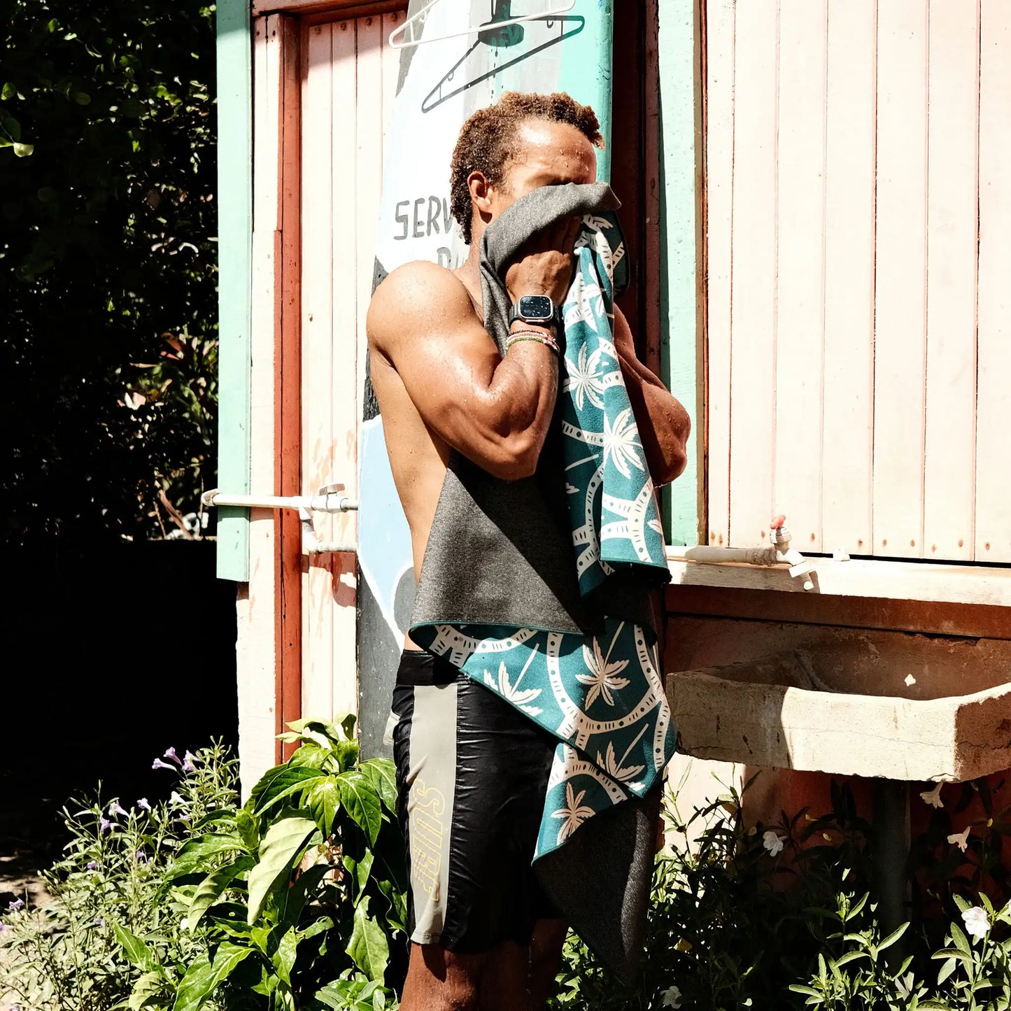 Original Towel: Palms Resort Teal Ocean