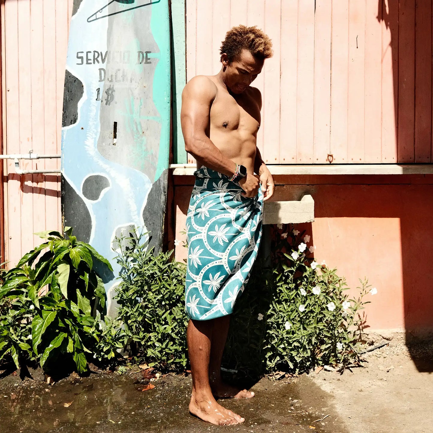 Original Towel: Palms Resort Teal Ocean