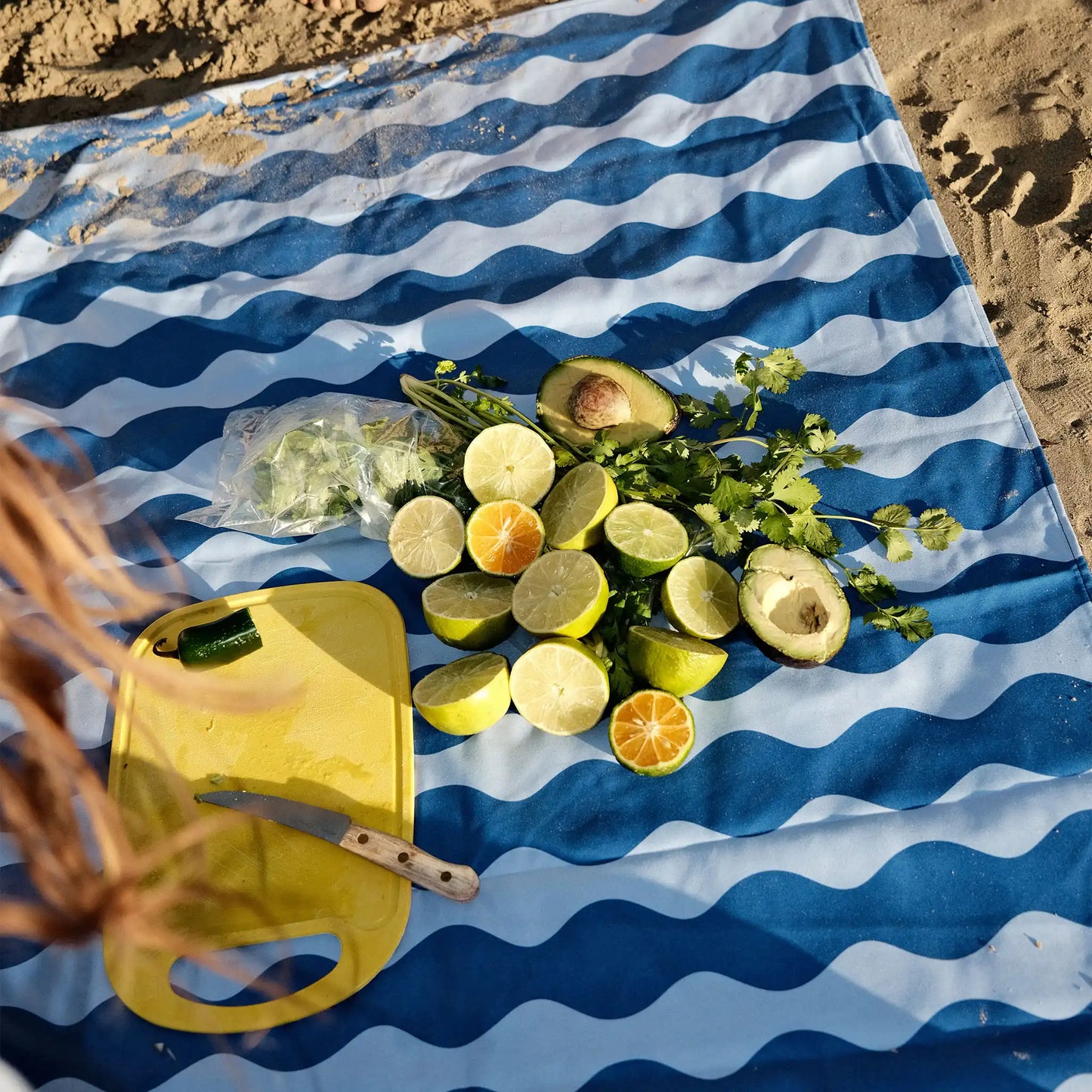 Festival Blanket: Slack Tide Coastal Blue