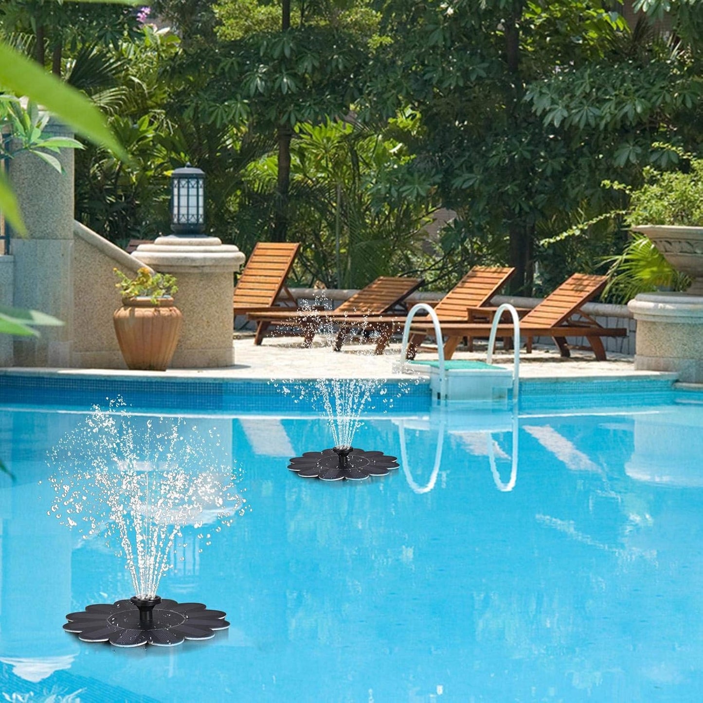 Flower-Shaped Water Fountain For Ponds And