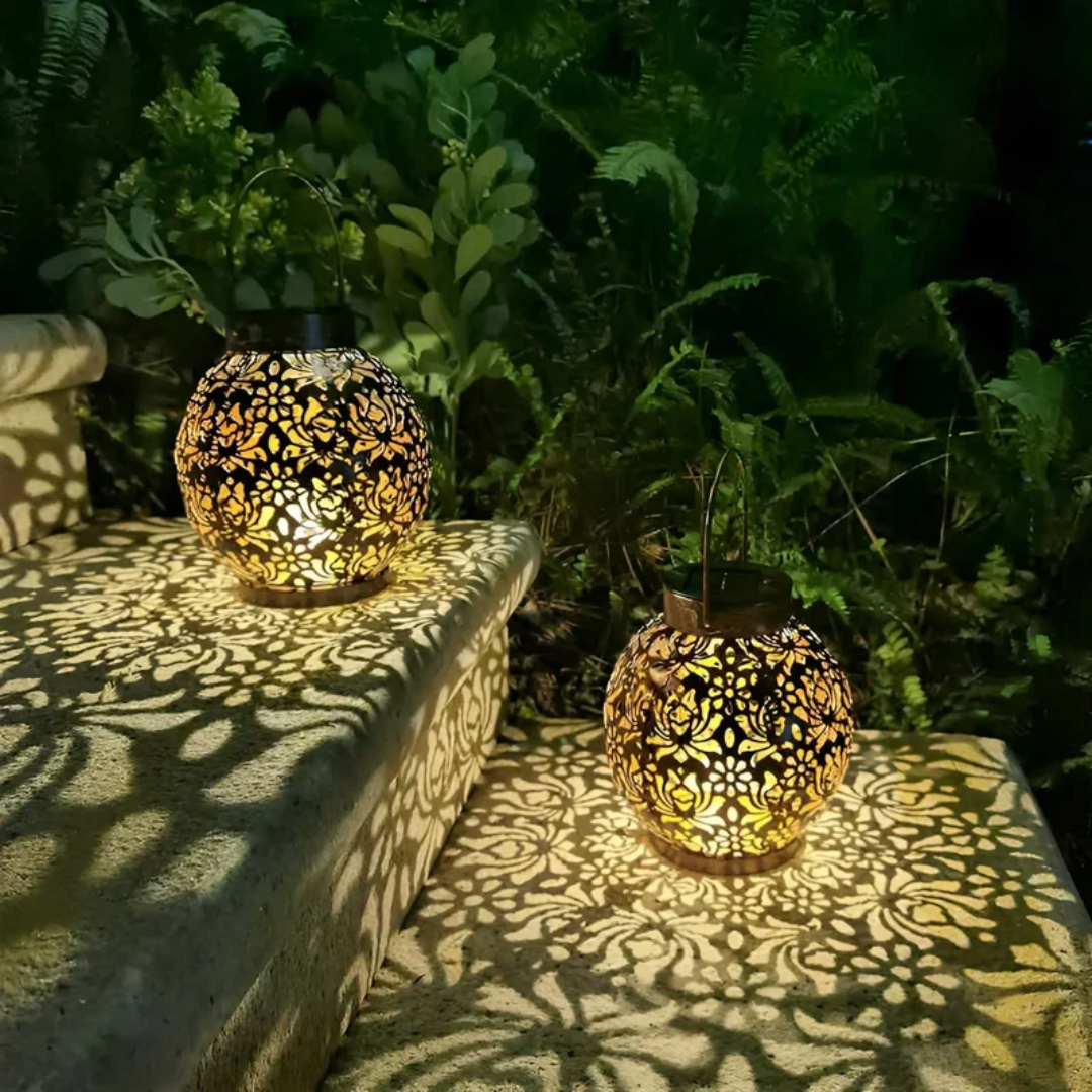 Weatherproof LED Solar Pendant Light For
