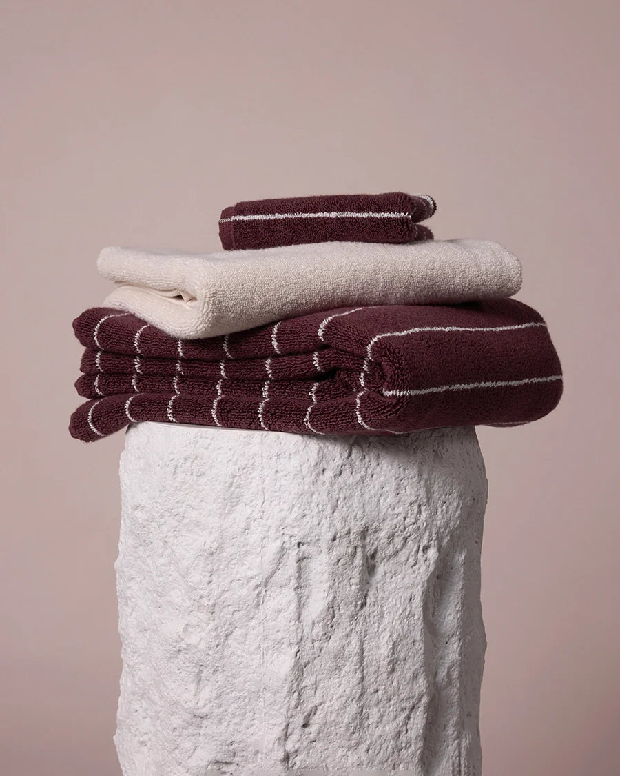 Bath Towel - Merlot