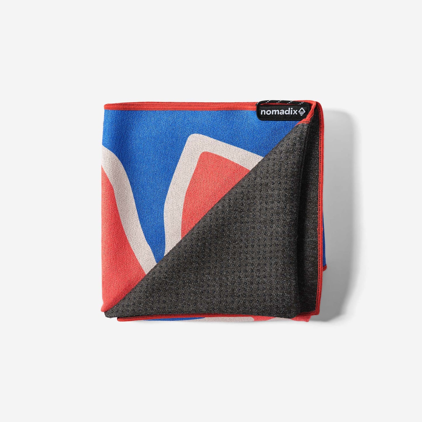 Car Seat Cover Towel: Wild Flowers Stellar Blue Red