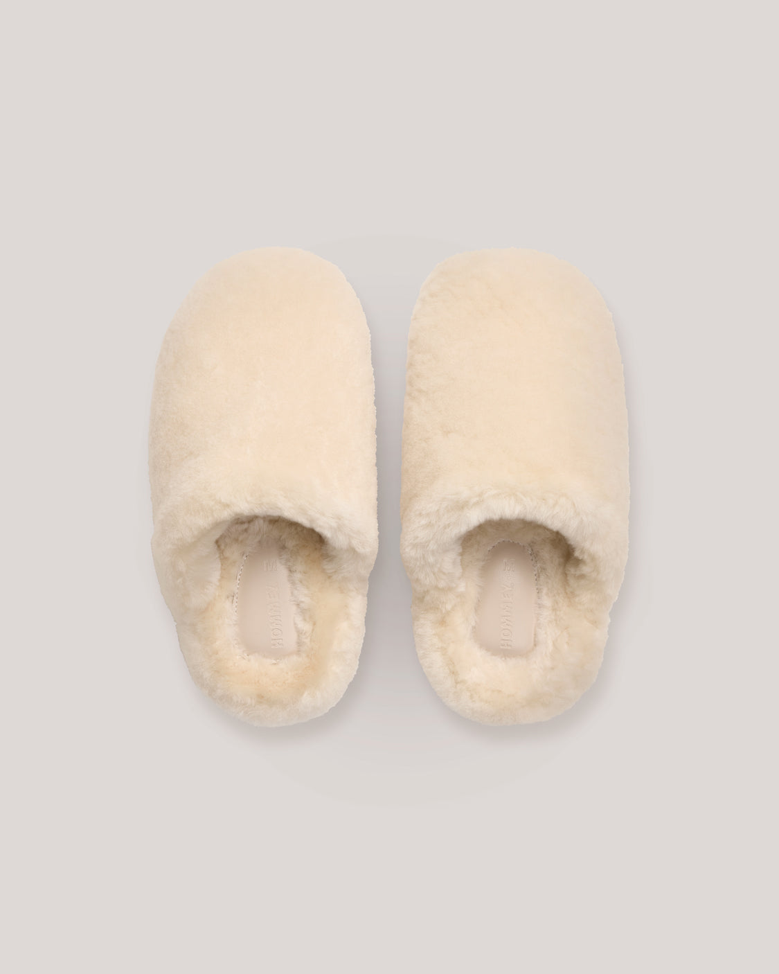 Sheepskin Slippers - Cream