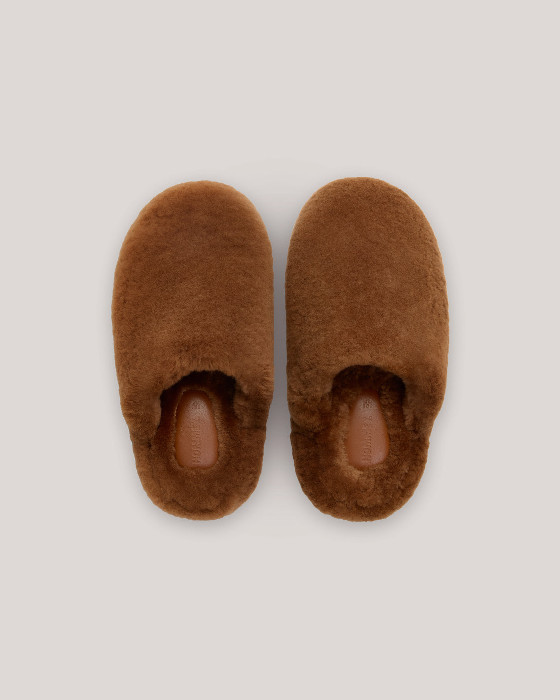 Sheepskin Slippers - Hazelnut