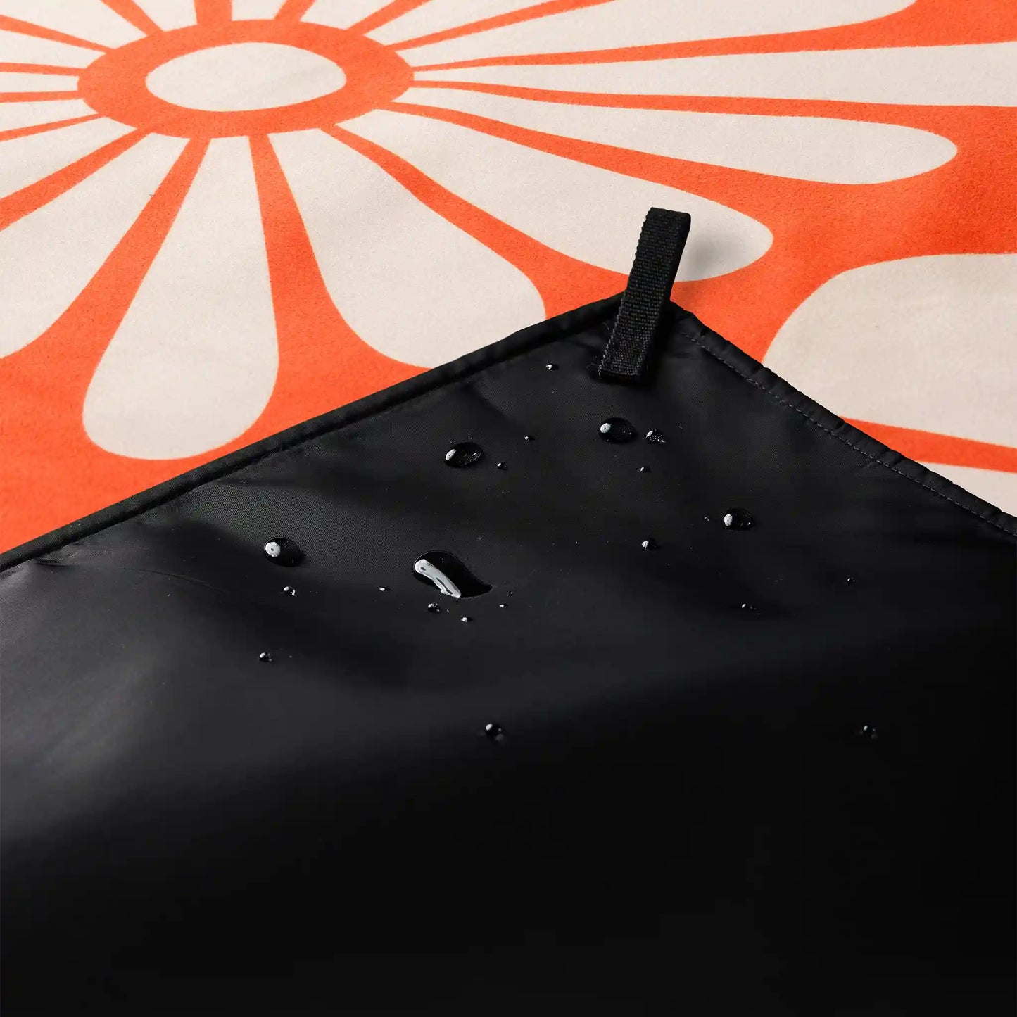 Festival Blanket: Big Flowers Expedition Orange