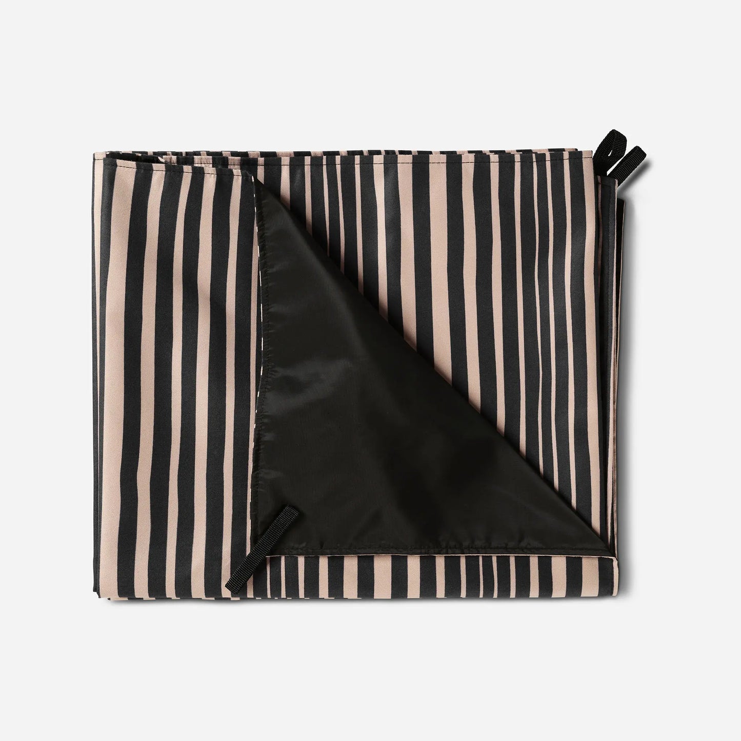 Festival Blanket: Heritage Stripe Black and Tan