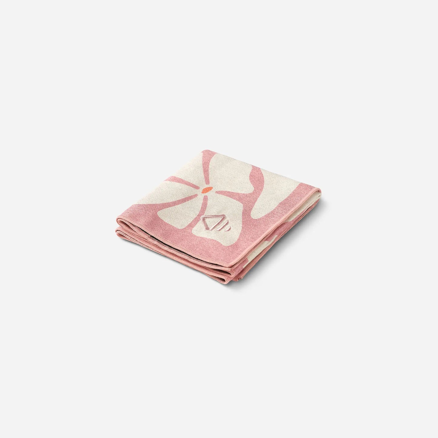 Hand Towel: Happy Flowers Desert Clay