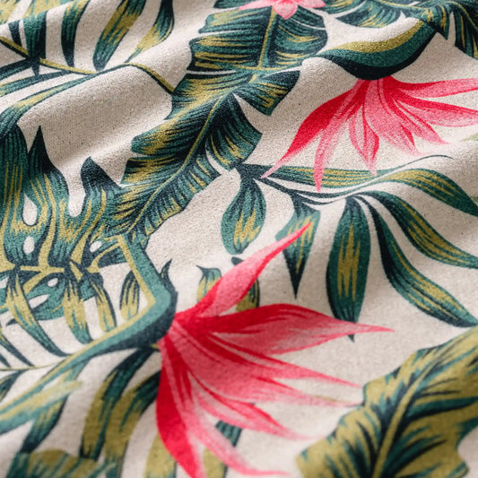 Hand Towel: Palms Pink