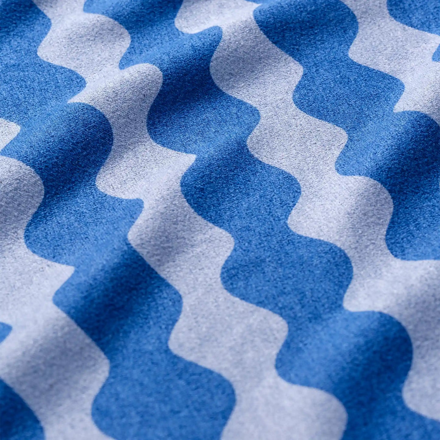 Hand Towel: Slack Tide Coastal Blue