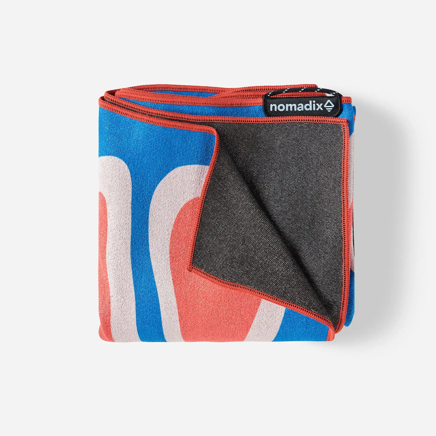 Original Towel: Wild Flowers Stellar Blue Red
