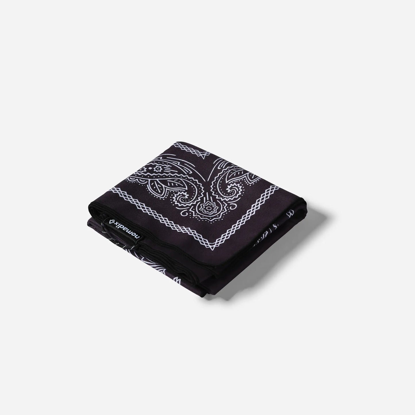 Ultralight Towel: Paisley Black