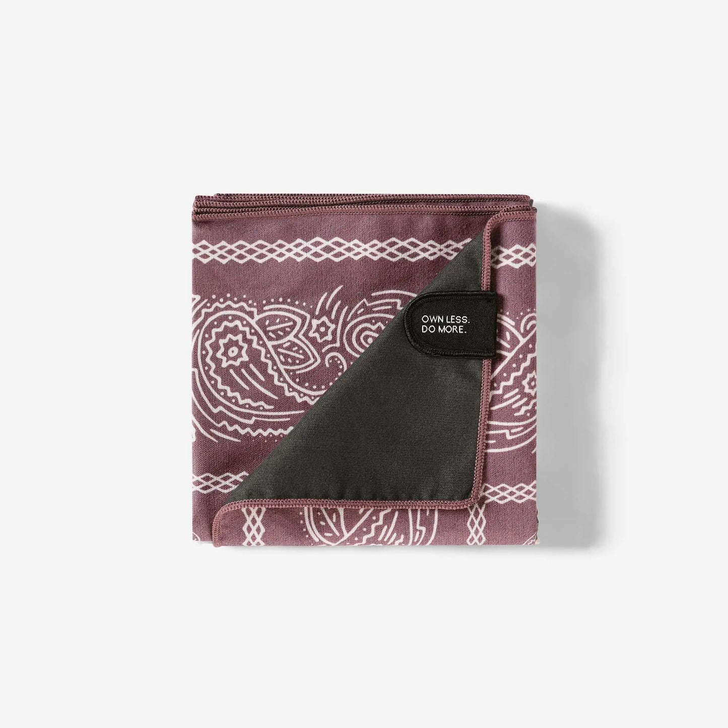 Bandana Towel: Paisley Iron Ore
