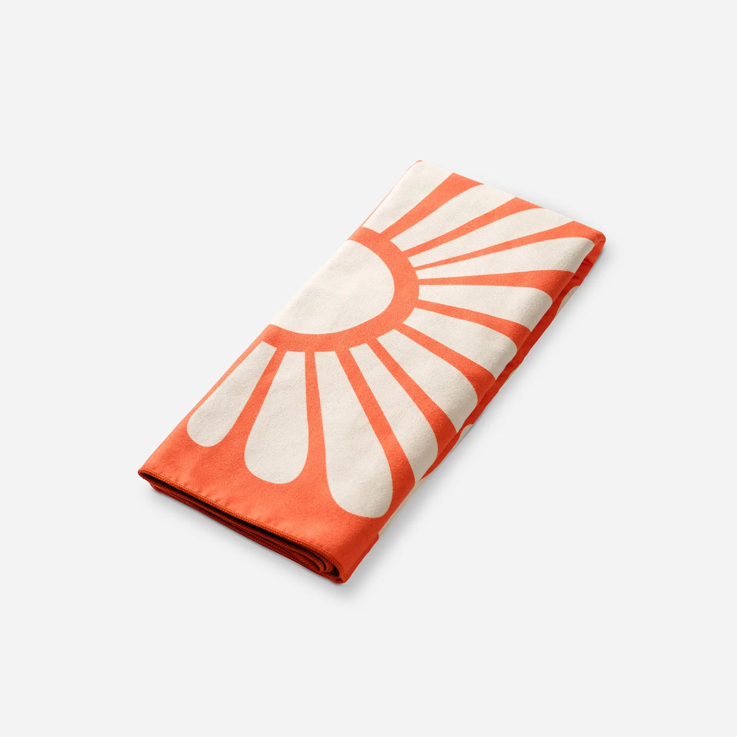 Ultralight Towel: Big Flowers Expedition Orange