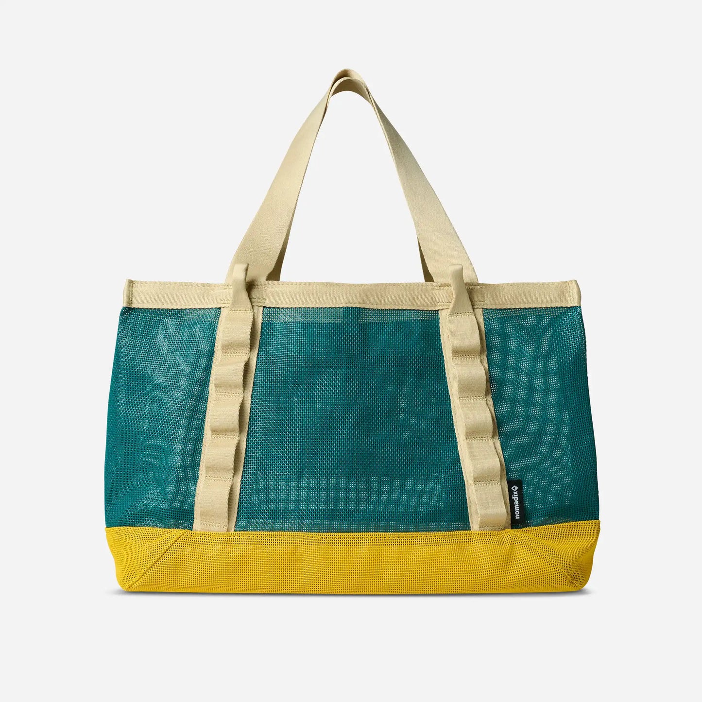 AirMesh Tote: Teal Ocean Amber Sun