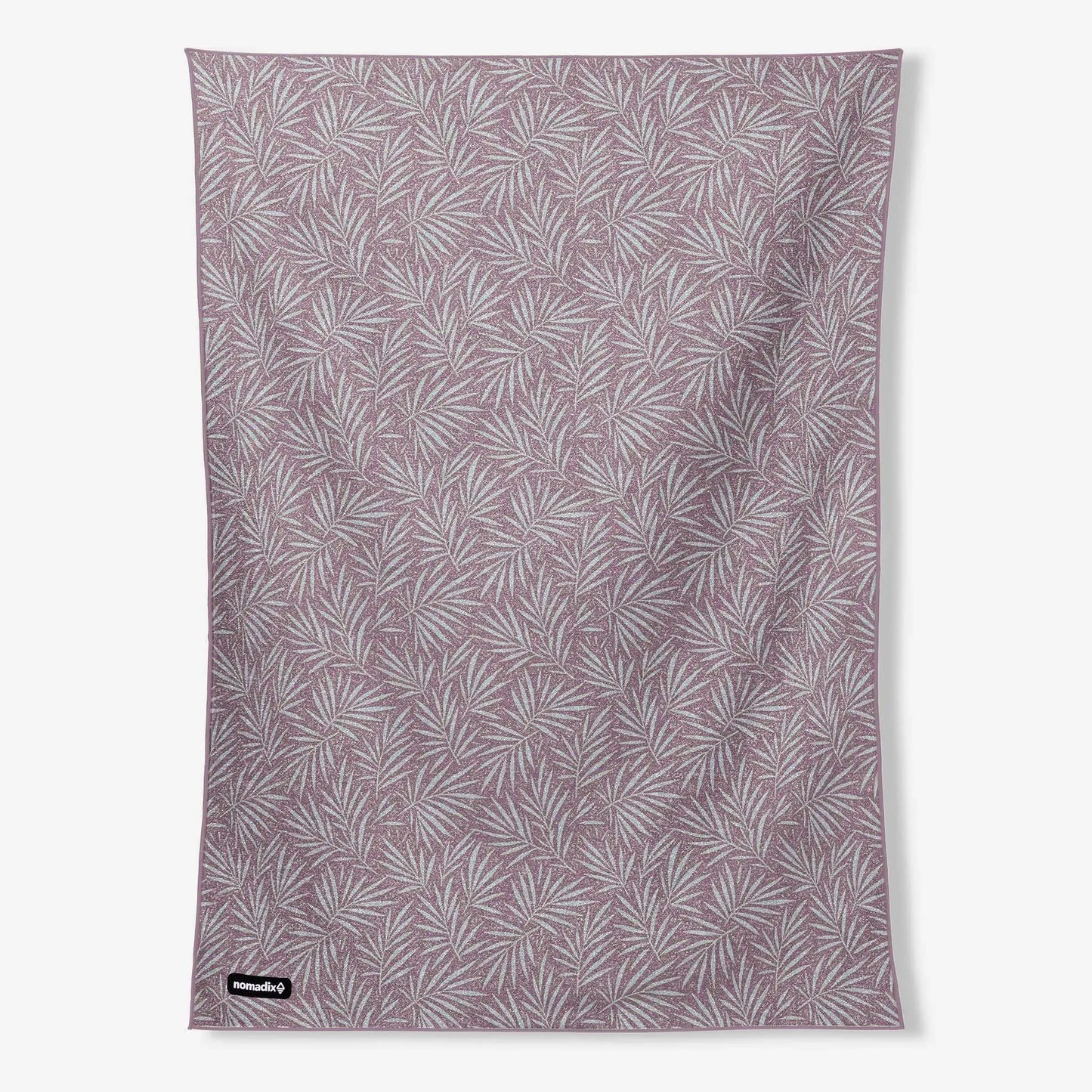 Blanket Towel: Heritage Palm Warm Blue Earth