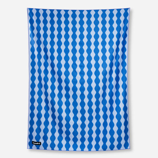 Blanket Towel: Slack Tide Coastal Blue
