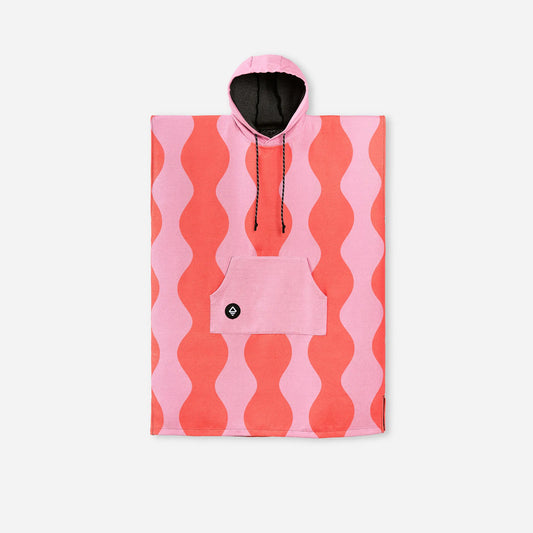 Changing Poncho: Big Slack Trail Red Pink
