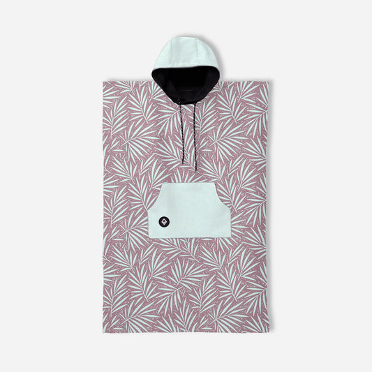 Changing Poncho: Heritage Palm Warm Blue Earth