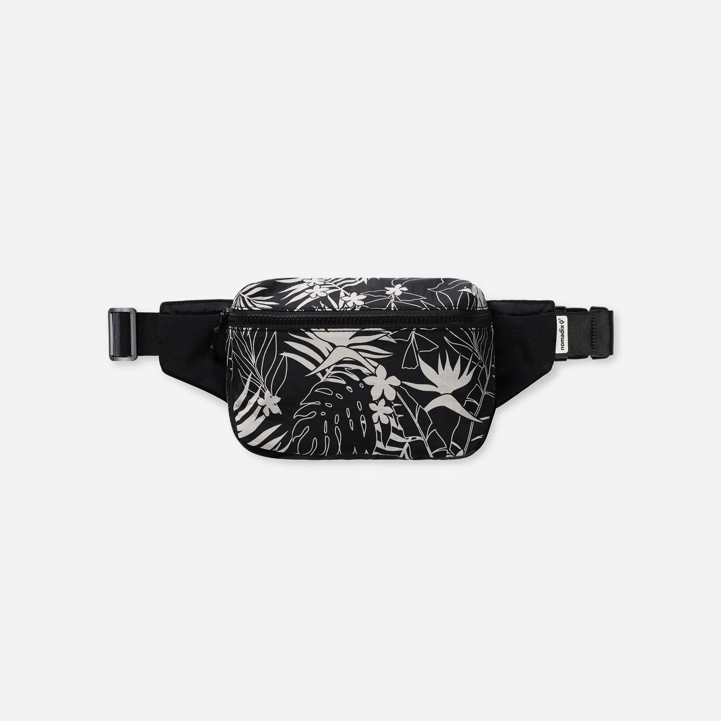 Fanny Pack: Retro Palms Black