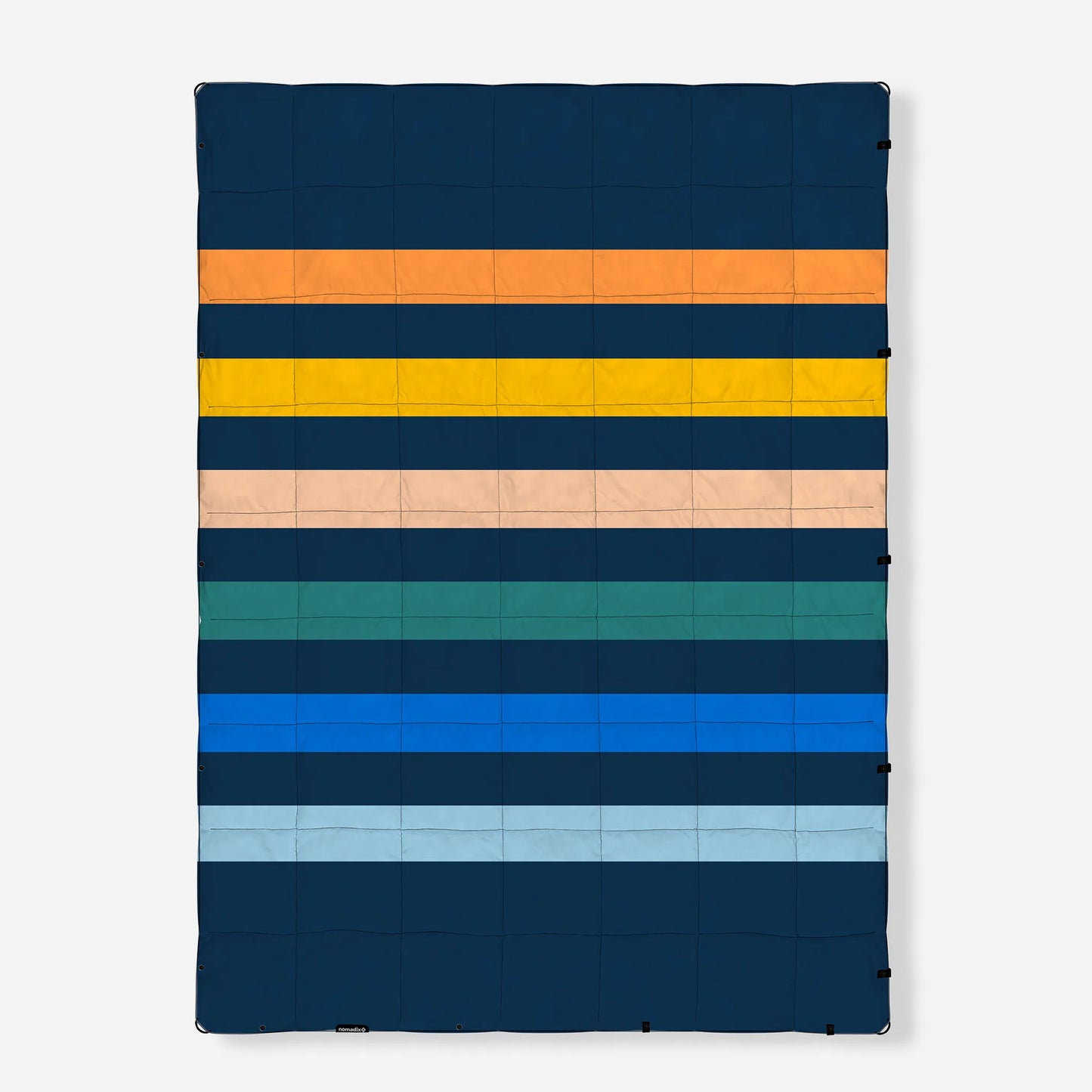 Graphene Puffer Blanket: Retro Multi