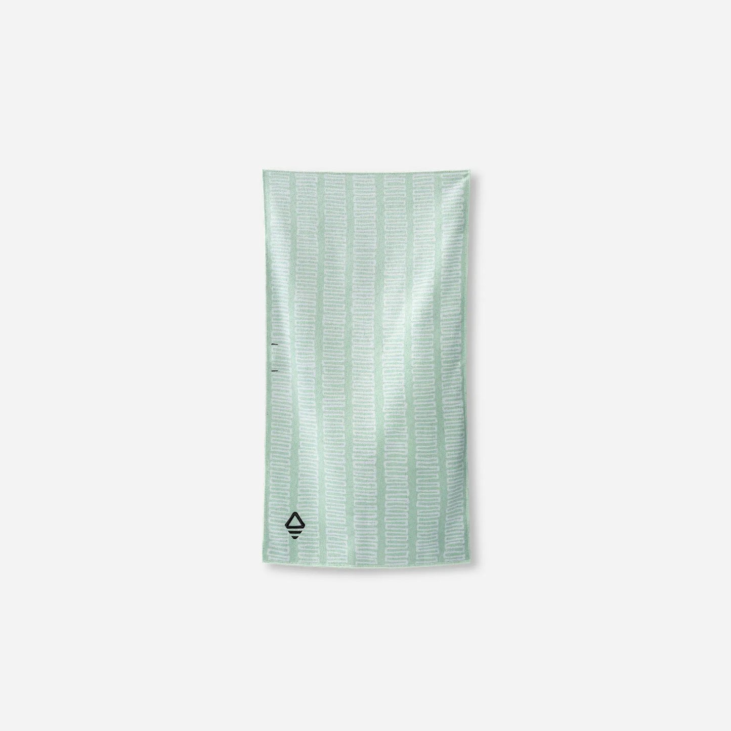 Hand Towel: Switchback Seafoam Green