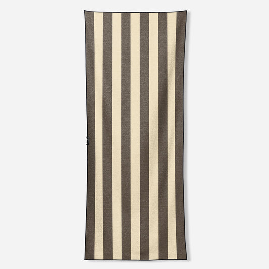 Original Towel: Cabana Stripe Bush Green