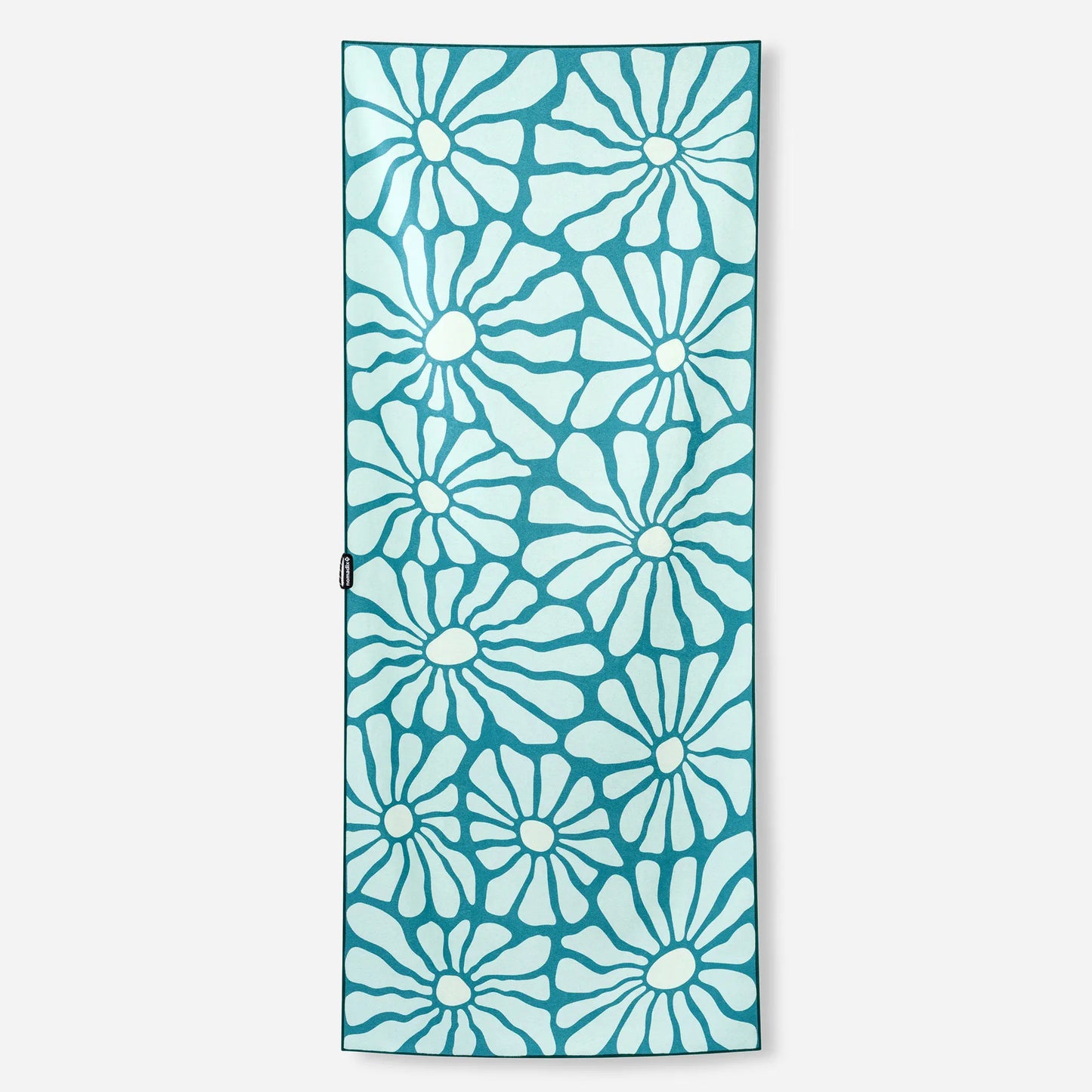 Original Towel: Lazy Daisy Seafoam Green