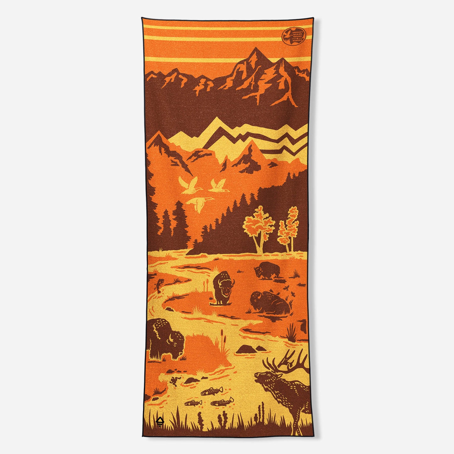 Original Towel: Nomadix x America's Wildlife Refuges: Grasslands